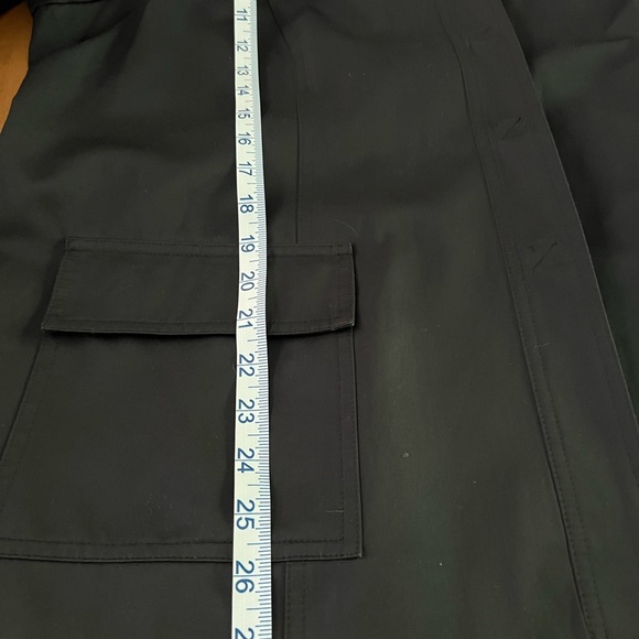 Talbots Black Shell Lined Jacket 24” x 27” - Picture 3 of 10